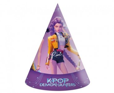 K-Pop Demon Hunters Καπελάκια για Πάρτυ (6τμχ)