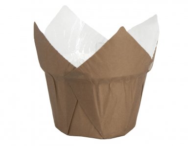 Brown Cupcake Cases - Wrappers (20pcs)