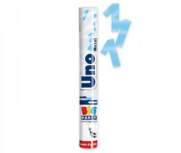 Number 1 Party Confetti Cannon in Blue Color (29cm)