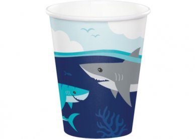 Shark Paper Cups (8pcs)