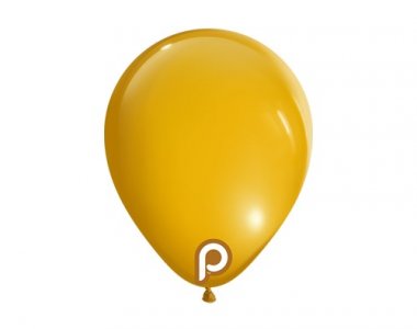 Yellow Mango Small Latex Balloons (10pcs)
