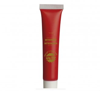 Red Aquacolor for Face Painting in Tube (20ml)