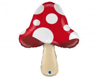 Red Mushroom Super Shape Balloon (66cm)