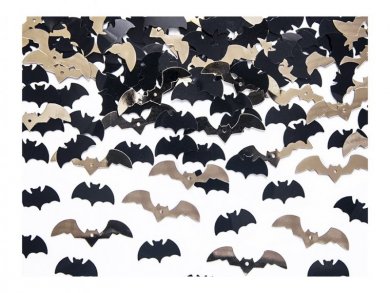 Black & Gold Bats Confetti 15g
