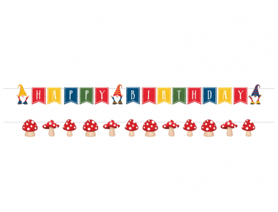 Party Gnomes Garland kit (243cm)