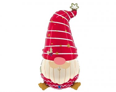 Christmas Gnome Super Shape Foil Balloon (69cm)