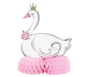 Swan with Crown Centerpiece (24,7cm)