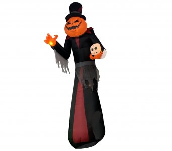 Mr Pumpkin Inflatable with Light (365cm)