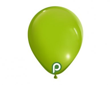 Lime Green Small Latex Balloons (10pcs)