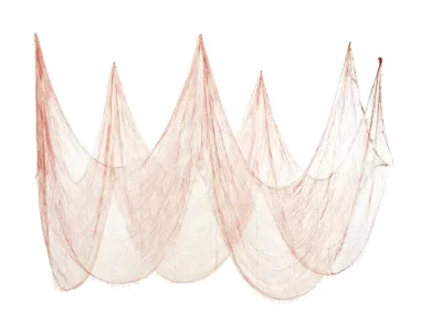 White Decorative Fabric with Blood Stains (0,72cm x 9,8m)