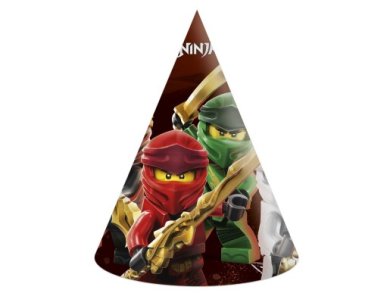 Lego Ninjago Party Hats (6pcs)