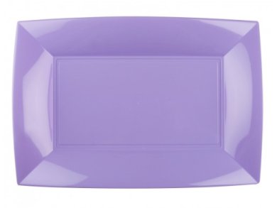 Lilac Plastic Trays (3pcs)