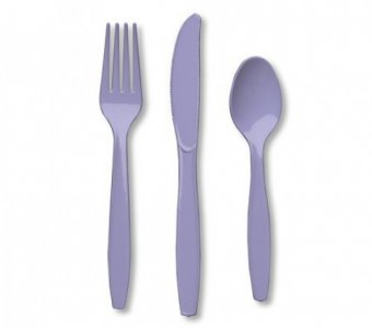 Lilac Cutlery Set (24pcs)