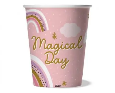 Magical Unicorn Paper Cups (8pcs)