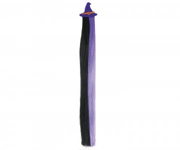 Witch Hat Hair Clip with Tuft (40cm)