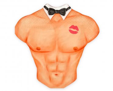 Male Body Shaped Napkins (12pcs)