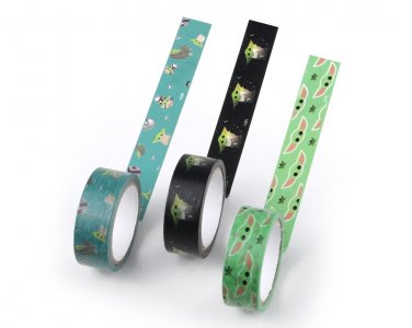 Mandalorian Σετ με Αυτοκόλλητες Ταινίες Washi Tapes (3τμχ)