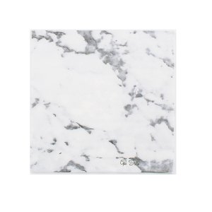 Scripted Marble White Luncheon Napkins (16pcs)