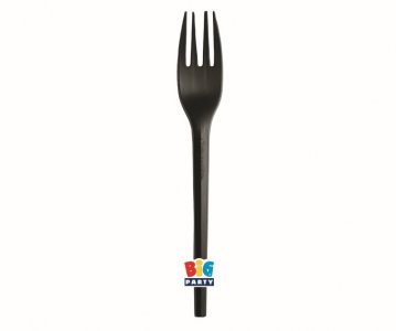 Μαύρα Ecolor Compostable Πιρουνάκια (20τμχ)