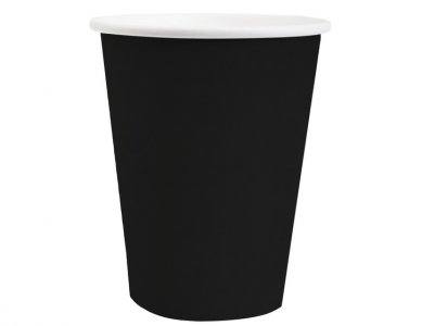 Black Paper Cups (10pcs)