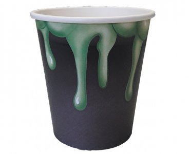Black Paper Cups with The Magic Potion (8pcs)