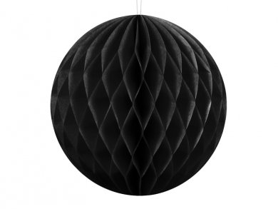 Black Small Decorative Honeycomb Ball (10cm)