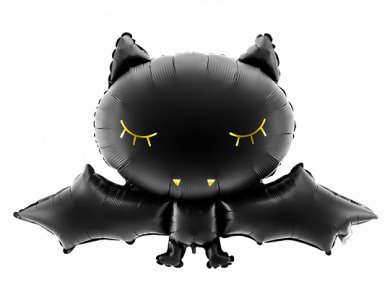 Black Bat Supershape Balloon (80cm x 52cm)