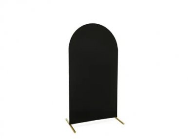 Black Small Arch Metallic Frame Cover (80cm x 150cm)