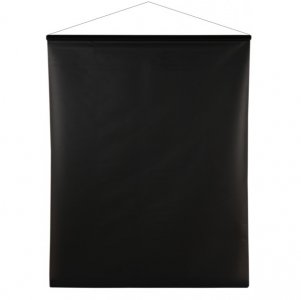 Μαύρο Κρεμαστό Μπάνερ για Διακόσμηση (60εκ x 12μ)