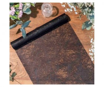 Non-Woven Black Table Runner