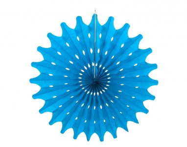 Large Blue Fan (53cm)