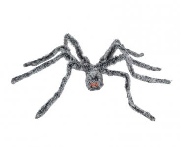 Animated Grey Spider (140cm)