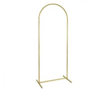 Large Gold Metallic Frame in The Shape of An Arch for Decorators (80cm x 200cm)