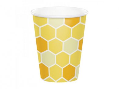 Bumble Bee Paper Cups (8pcs)