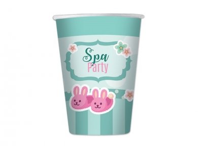 Mint Spa Paper Cups (8pcs)
