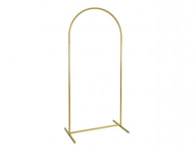 Medium Gold Metallic Frame for Decorators in The Shape of An Arch (80cm x 180cm)