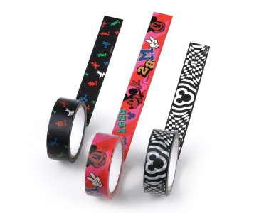 Mickey Σετ Αυτοκόλλητες Ταινίες Washi Tapes (3τμχ)