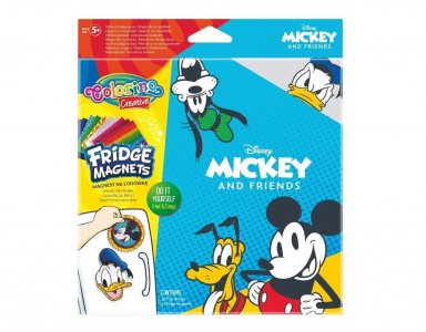 Mickey Σετ με DIY Μαγνήτες για το Ψυγείο (4τμχ)