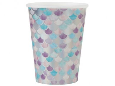 Little Mermaid Paper Cups (10pcs)