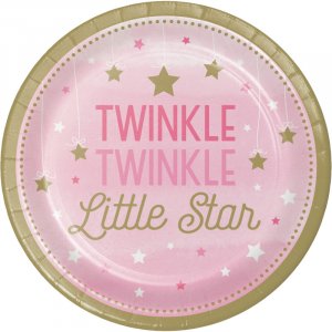 Twinkle Little Star Pink - Baby Shower Theme