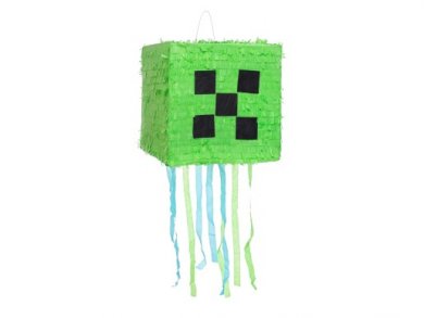Minecraft Green Pinata