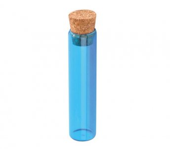 Blue-Turquoise Glass Test Tubes (12pcs)