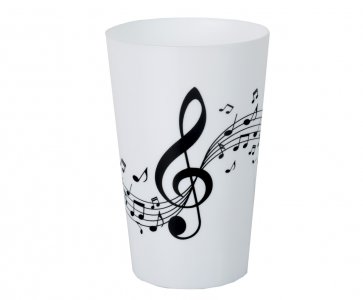 Musical Notes Reusable Cup (330ml)