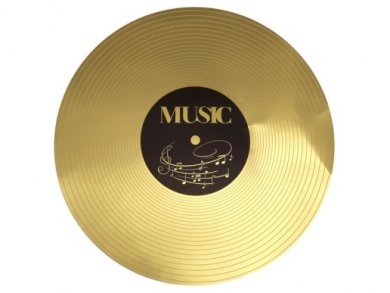 Music Gold Placemats (6pcs)