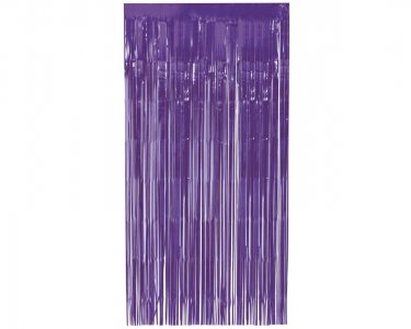 Μωβ Foil Κουρτίνα (100εκ x 200εκ)