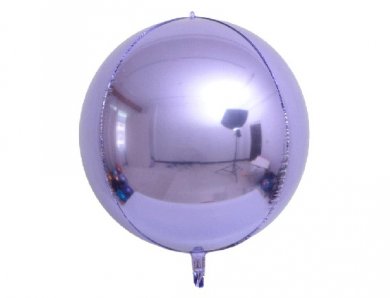 Μωβ Καθρέπτης Μικρό Globe Μπαλόνι (25εκ)