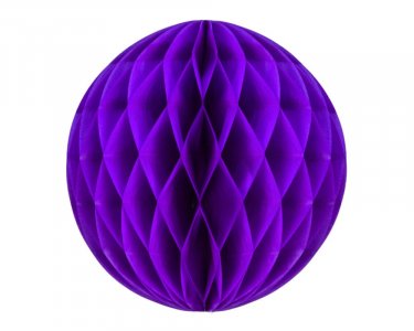 Purple Honeycomb Ball Medium Size (20cm)