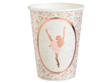 Ballerina Paper Cups (10pcs)