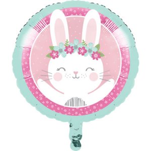 Pink Bunny Balloon Foil