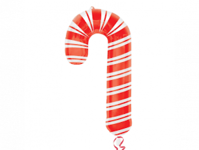 Candy Cane For Christmas Supershape Balloon 93cm